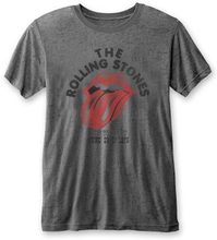 The Rolling Stones: Unisex T-Shirt/New York City 75 (Burnout) (Small)