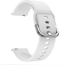 Silicone Solid Color Watch Strap for Garmin Vivoactive 4S, Vivomove 3S, Etc