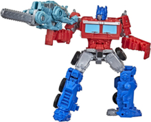 Tra Mv7 Ba Weaponizer 2Pk Optimus Prime Toys Playsets & Action Figures Action Figures Multi/mønstret Transformers*Betinget Tilbud