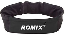 ROMIX RH26 Waist Bag Pouch with 1 Main Compartment (20.5 x 8cm) + 2 Sides Pockets (24 x 8cm)