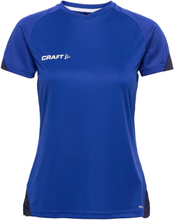 Pro Control Impact Ss Tee W T-shirts & Tops Short-sleeved Blå Craft*Betinget Tilbud