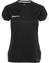 Pro Control Impact Ss Tee W T-shirts & Tops Short-sleeved Svart Craft*Betinget Tilbud
