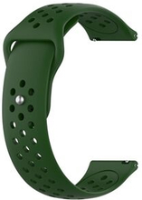 22 mm åndbare huller Silikone armbånd håndledsrem udskiftning til POLAR Vantage M Smartwatch Band