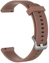 22mm Metal Buckle Twill Pattern Soft TPU Smart Watch Band Replacement Strap for Huawei Wacth GT