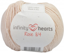 Infinity Hearts Rose 8/4 Garn Unicolor 212 Sand