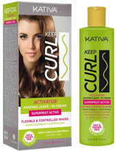 Fleksibel fiksering Hårspray Kativa Aktivator Krøllet hår (200 ml)