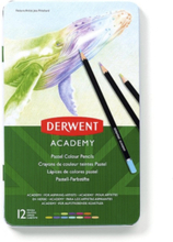 Derwent Academy Färgpennor i ask pastell 12 st