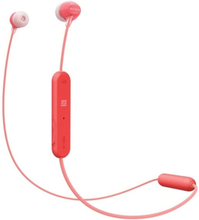 Bluetooth-hovedtelefoner Sony WI-C300 USB Rød