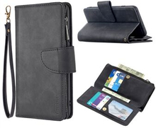 Lynlåslomme Aftagelig 2-i-1 læder tegnebog Stand taske til iPhone 8 Plus / iPhone 7 Plus