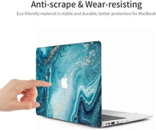 MacBook Pro 13 "Hülle Superdünne gummierte Laptop-Hülle mit Schutz für Apple 13" MacBook Pro Modell A1278 Kanalmuster