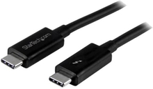 Startech 2m Thunderbolt 3 (20gbps) Usb C Cable / Thunderbolt Usb Dp 2m 24 Pin Usb-c Han 24 Pin Usb-c Han