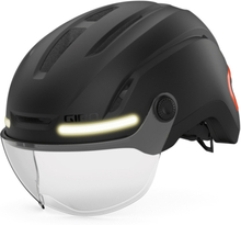 Giro Ethos MIPS Shield Hjelm Integrert lys og høy beskyttelse