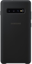 Samsung Silicone Cover Ef-pg975 Samsung Galaxy S10+ Sort