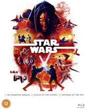 Star Wars Trilogy: Episodes I, II and III (Blu-ray) (Import)