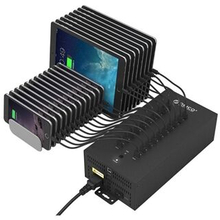 ORICO CE/FCC/RoHS Industrial 20 Ports USB2.0 Hub 150W Charge/Data Mode (IH20P)