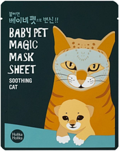 Ansigtsmaske Holika Holika Baby Pet Cat Beroligende (22 ml)