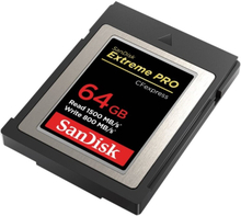 SanDisk Extreme Pro - Flashhukommelseskortti - 64 GB - CFexpress