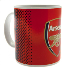 Arsenal FC Fade Design Ceramic Mug In Acetate Box