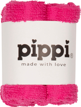 Pippi Vaskeklude 4-pak pink