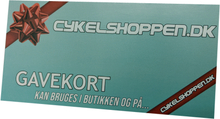 Fysisk Cykelshoppen.dk gavekort, 5.000 DKK