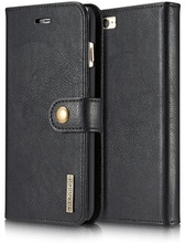DG.MING For iPhone 6s Plus / 6 Plus Wallet Phone Case Split Leather Detachable Case Shockproof Shel