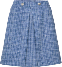 Skirt Kort Nederdel Blue Rosemunde