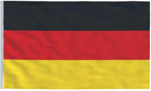 vidaXL Saksan lippu 90x150 cm