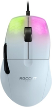 ROCCAT Kone Pro, Oikeakätinen, Optinen, USB A-tyyppi, 19000 DPI, Valkoinen
