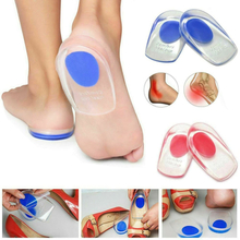 Heel Support Shoe Pads Gel Silicone Orthotic Plantar Care