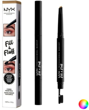 Make-up til Øjenbryn Fill & Fluff NYX (15 g) black 15 gr