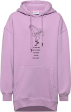 Ella Hoodie Pippi Tops Sweatshirts & Hoodies Hoodies Purple Martinex