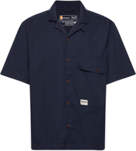 Wf Roc Shop Shirt Kortermet Skjorte Marineblå Timberland*Betinget Tilbud