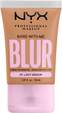 NYX Professional Makeup Bare With Me Blur Tint Foundation Light Medium - True Beige with a Warm Undertone 09 - 30 ml