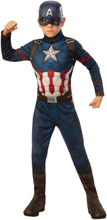Avengers 4 Captain America Barn Maskeraddräkt - Medium