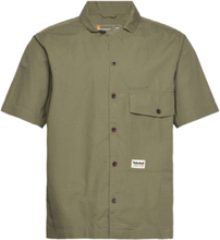 Wf Roc Shop Shirt Kortermet Skjorte Kakigrønn Timberland*Betinget Tilbud