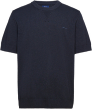 Cotton Flamme Tee Tops T-Kortærmet Skjorte Navy GANT