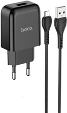 Hoco Vigour Travel Charger Set Micro USB - Zwart