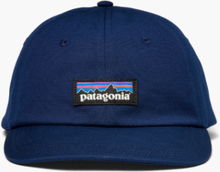 Patagonia - P-6 Label Trad Cap - Blå - ONE SIZE