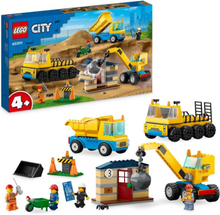 LEGO City Great Vehicles 60391 Byggfordon och kran med rivningskula