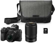 Nikon Z 50 + Nikkor Z Dx 16-50 Vr + 50-250 Vr + Bag + Sd Card Kit