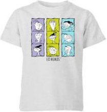 Ed, Edd n Eddy Heads Kids' T-Shirt - Grey - 3-4 Years - Grey