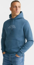 Tommy Hilfiger Hoodie Centre Graphic Hoody Blå
