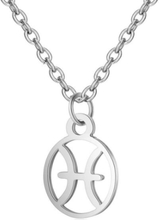 Necklace - Pisces - Zodiac - Stainless steel