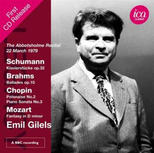 Schumann / Brahms: Piano Works