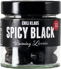 Chili Klaus Spicy Black Burning Licorice - 100 gram