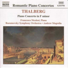 Thalberg Sigismond: Piano Concerto In F Minor