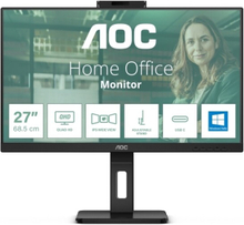 AOC Q27P3CW -tietokonenäyttö 68,6 cm (27") 2560 x 1440 pikseliä Quad HD LED Musta