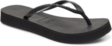 Hav. Slim Flatform Shoes Summer Shoes Sandals Flip Flops Black Havaianas