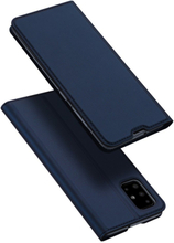 Samsung Galaxy A51 DUX DUCIS Skin Pro Series Teline Käännettävä Suojakotelo - Sininen
