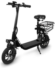 El-scooter Billar II 500W 12'', black, W-TEC